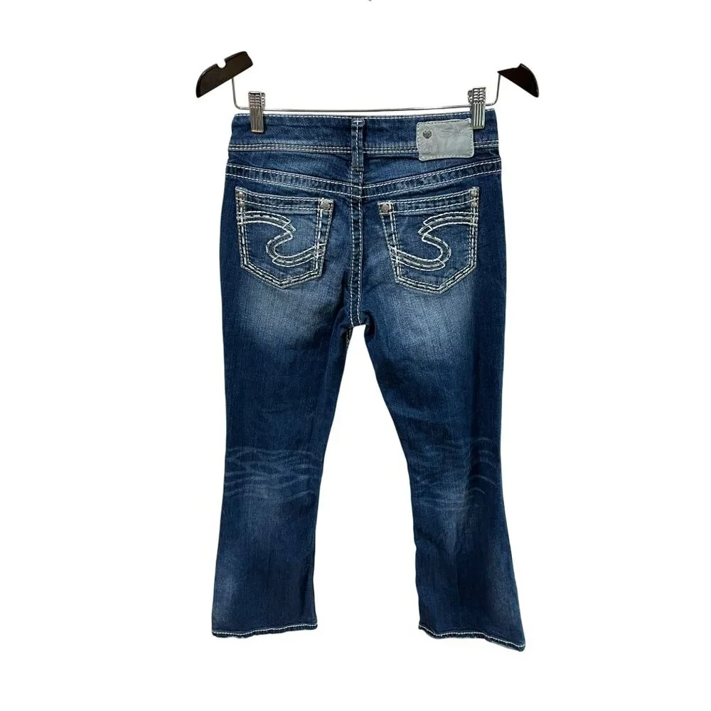 Silver Jeans Co. Suki Mid-Rise Bootcut Jeans Size W28 / L30 Womens Denim